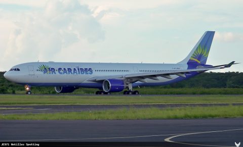 F-HPTP · Airbus A330-300, Pointe-à-Pitre – Maryse Condé