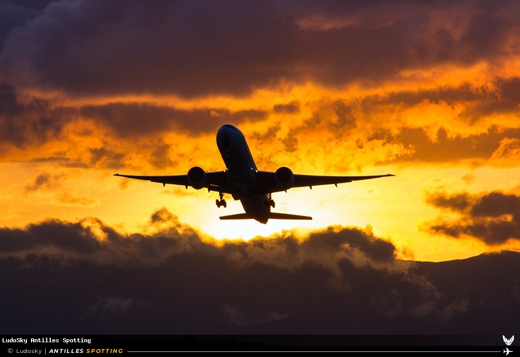 F-GSQT · Boeing 777-300ER, Air France, Pointe-à-Pitre – Maryse Condé