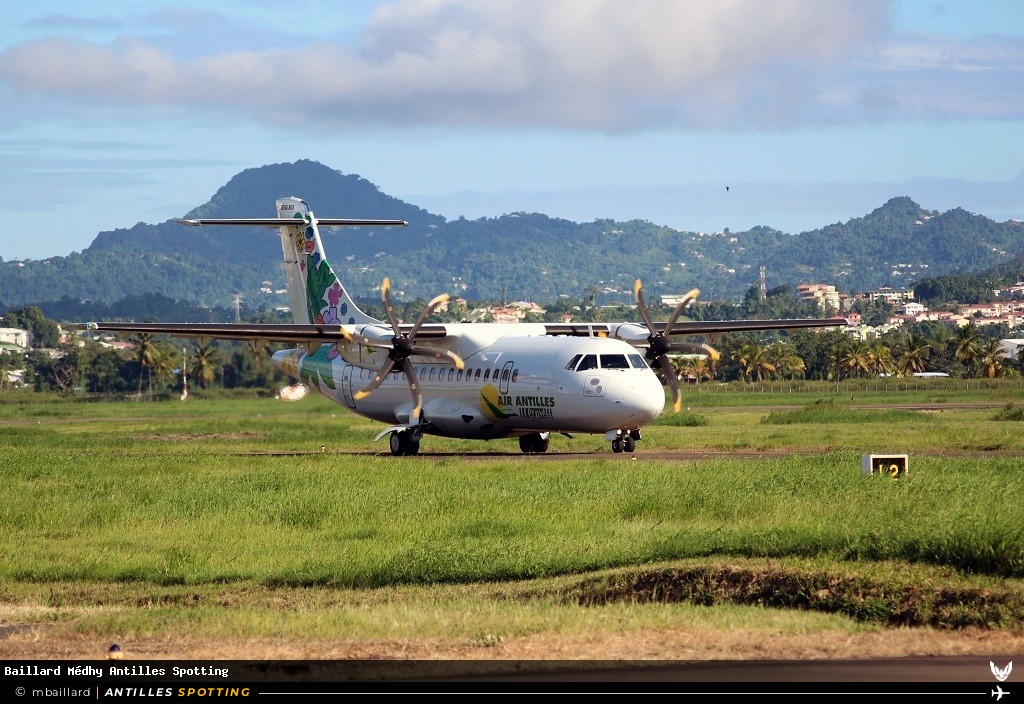 F-OIXE · ATR 45-500, Air Antilles Express, Martinique – Aimé Césaire