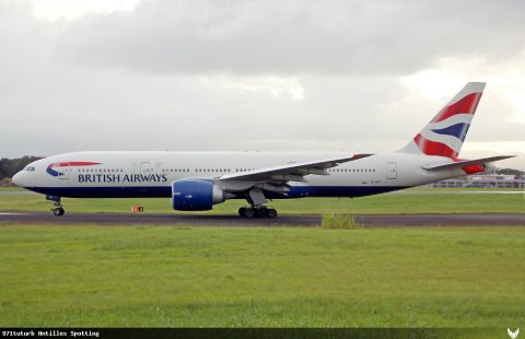 G-VIIT · Boeing 777-200, Pointe-à-Pitre – Maryse Condé