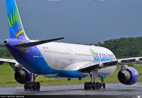 F-OONE · Airbus A330-300, Pointe-à-Pitre – Maryse Condé