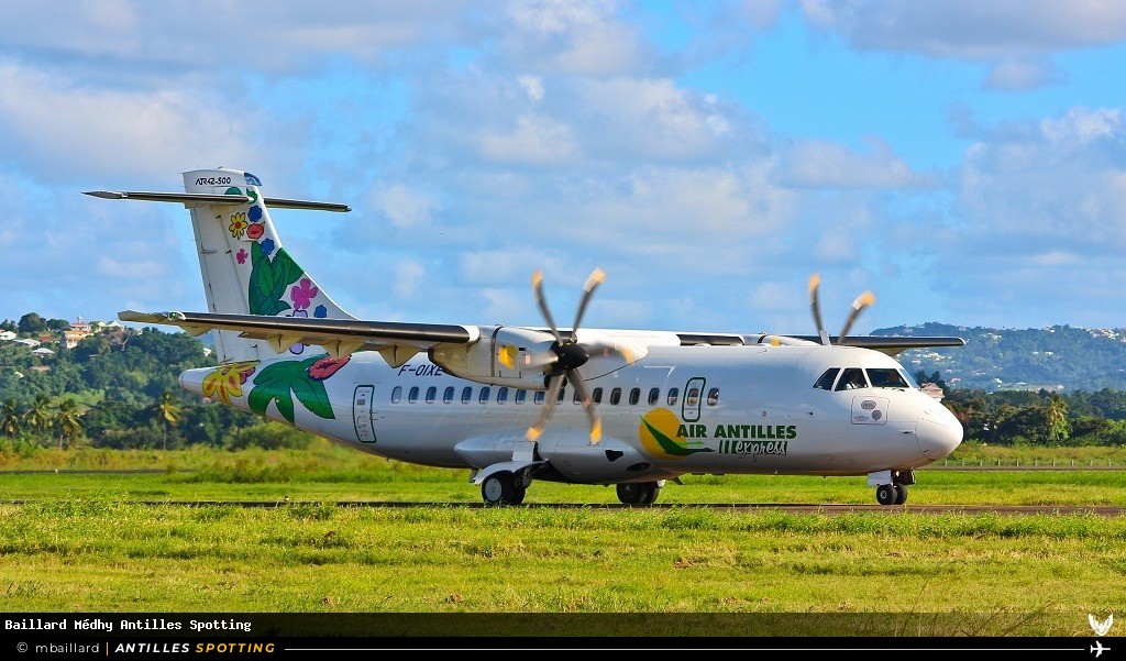 F-OIXE · ATR 45-500, Air Antilles Express, Martinique – Aimé Césaire