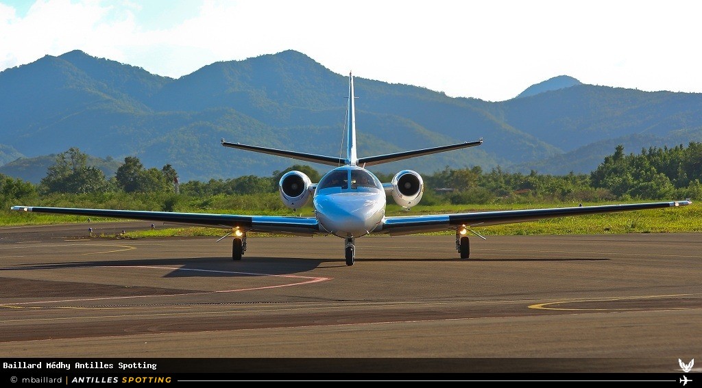 PJ-TOM · Cessna Citation (autre), Jet Budget, Martinique – Aimé Césaire