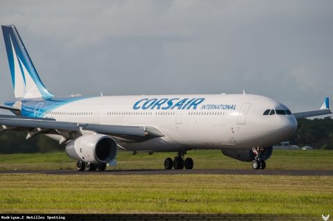 F-HSKY · Airbus A330-300, Pointe-à-Pitre – Maryse Condé