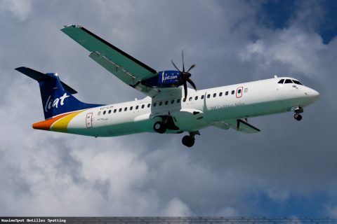 V2-LIH · ATR 72-600, Sint Maarten – Princess Juliana