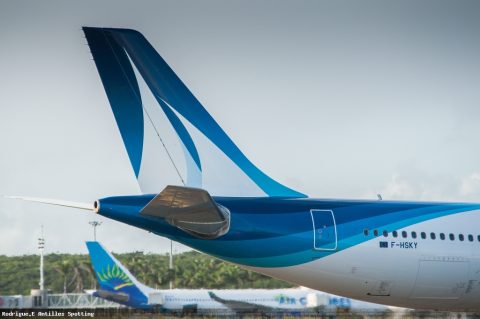 F-HSKY · Airbus A330-300, Pointe-à-Pitre – Maryse Condé