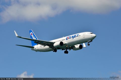 F-GZHA · Boeing 737-800, Martinique – Aimé Césaire
