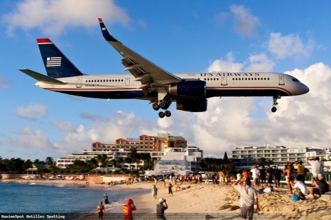 N936UW · Boeing 757-200, Sint Maarten – Princess Juliana