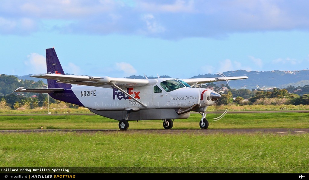 N92IFE · Cessna 208 Caravan, FedEx - Federal Expess, Martinique – Aimé Césaire