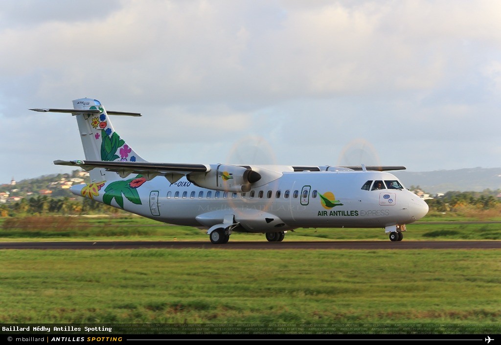 F-OIXO · ATR 42-600, Air Antilles Express, Martinique – Aimé Césaire