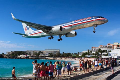 N623AA · Boeing 757-200, Sint Maarten – Princess Juliana