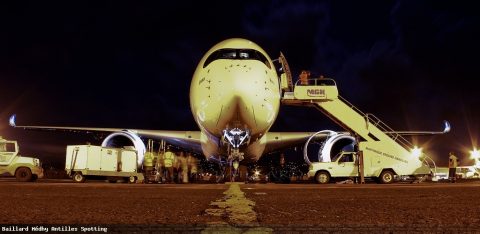 F-WZGG · Airbus A350-900, Martinique – Aimé Césaire