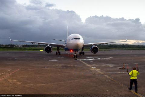 F-OONE · Airbus A330-300, Pointe-à-Pitre – Maryse Condé