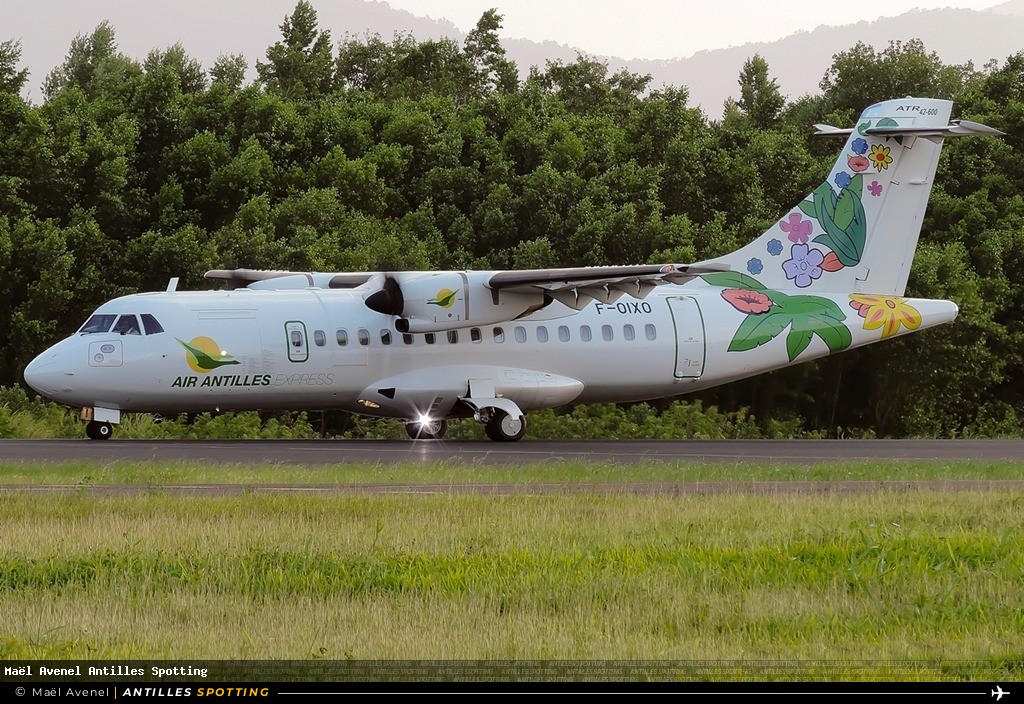 F-OIXO · ATR 42-600, Air Antilles Express, Martinique – Aimé Césaire