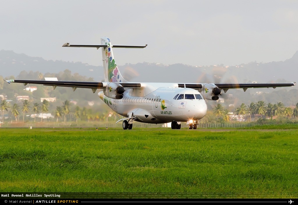 F-OIXO · ATR 42-600, Air Antilles Express, Martinique – Aimé Césaire