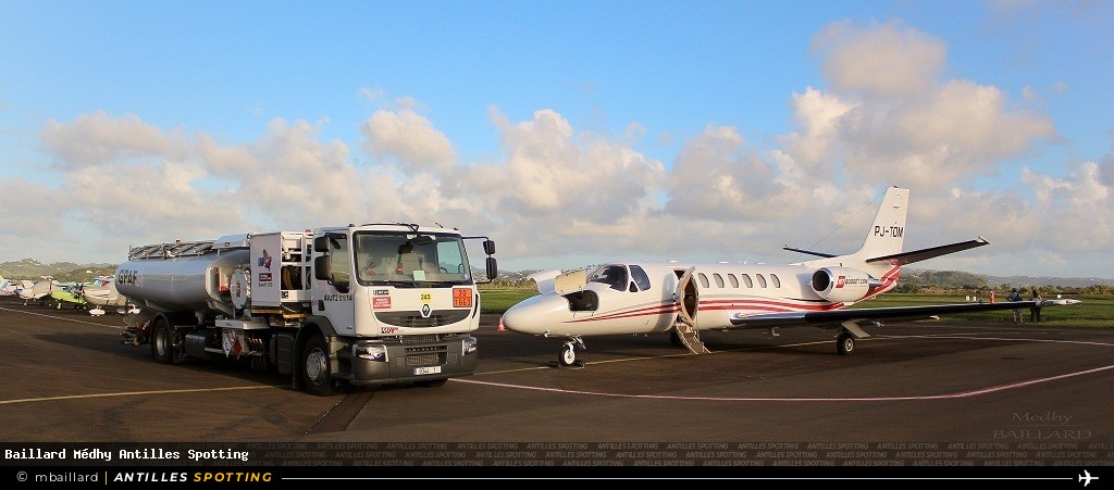 PJ-TOM · Cessna Citation (autre), Jet Budget, Martinique – Aimé Césaire