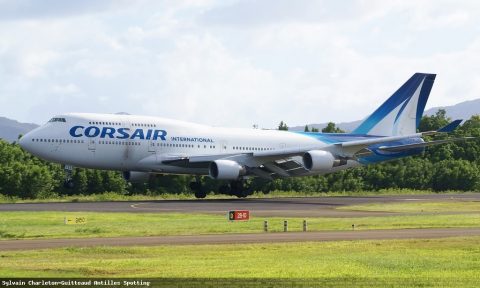 F-HSEA · Boeing 747-400, Martinique – Aimé Césaire