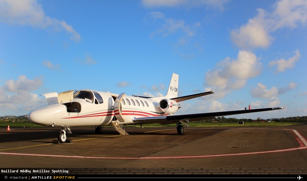 PJ-TOM · Cessna Citation (autre), Jet Budget, Martinique – Aimé Césaire