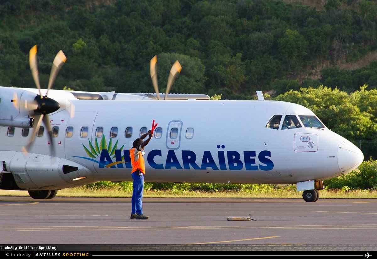 F-OIJH · ATR 72-500, Air Caraïbes, Grand-Case – L'Espérance
