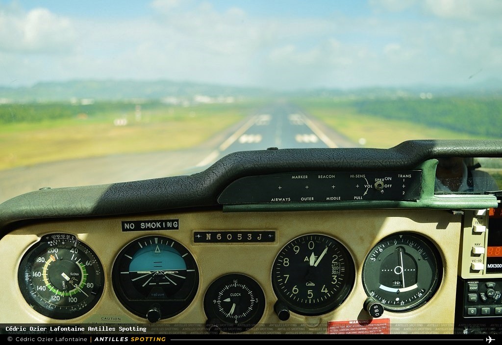N6053J · Cessna 150, Horizon Caraïbes, Martinique – Aimé Césaire