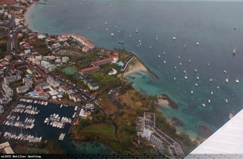 Aéroport · Vue aérienne, Martinique – Aimé Césaire