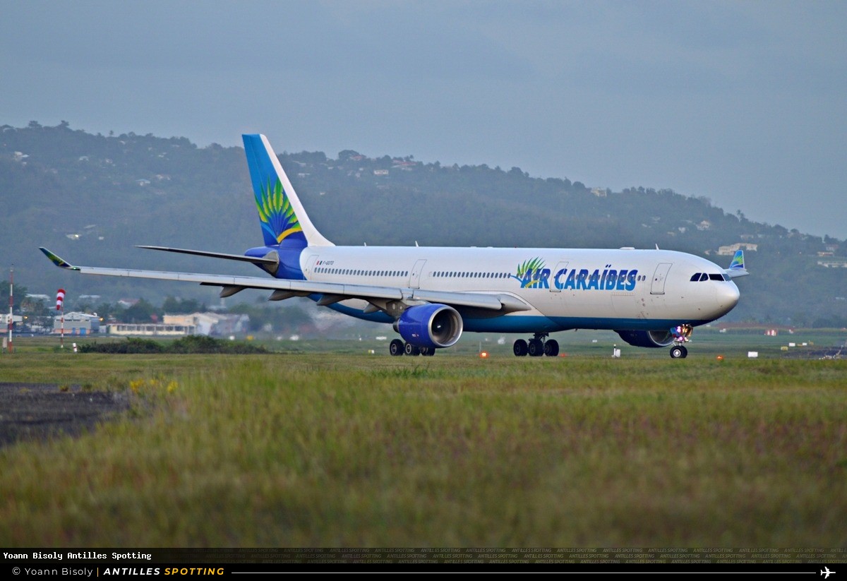 F-GOTO · Airbus A330-300, Air Caraïbes, Martinique – Aimé Césaire