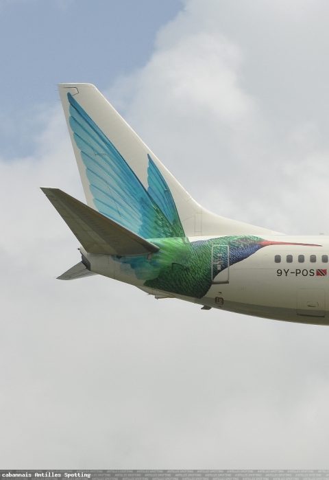 9Y-POS · Boeing 737-800 (2014)