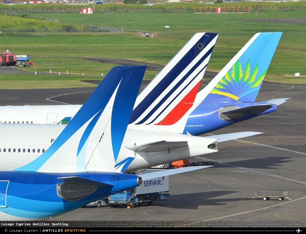 F-HZEN · Airbus A330-300, Corsair International, Martinique – Aimé Césaire