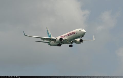 9Y-POS · Boeing 737-800 (2014)