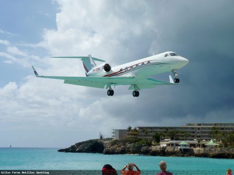 PP-CSW · Gulfstream GIV / G450, Sint Maarten – Princess Juliana