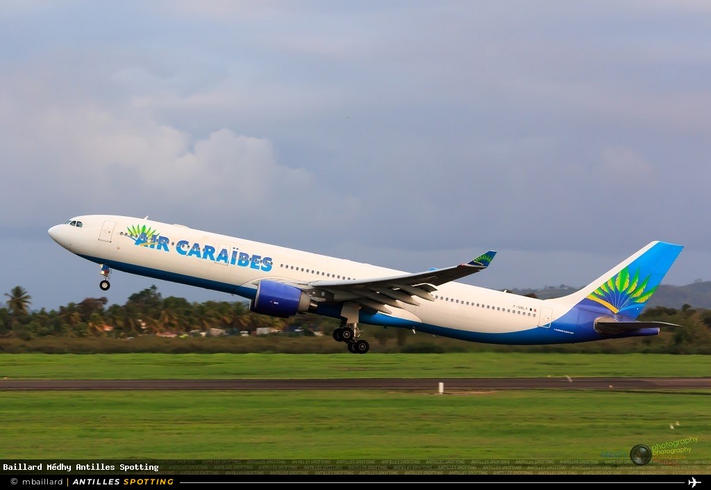 F-ORLY · Airbus A330-300, Air Caraïbes, Martinique – Aimé Césaire