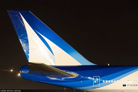 F-HSEA · Boeing 747-400, Pointe-à-Pitre – Maryse Condé