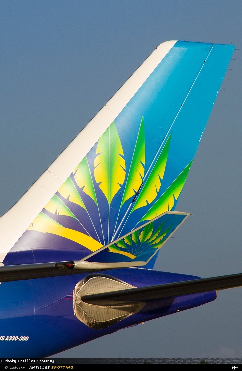 F-HPTP · Airbus A330-300, Air Caraïbes, Pointe-à-Pitre – Maryse Condé
