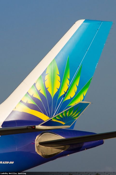 F-HPTP · Airbus A330-300, Pointe-à-Pitre – Maryse Condé