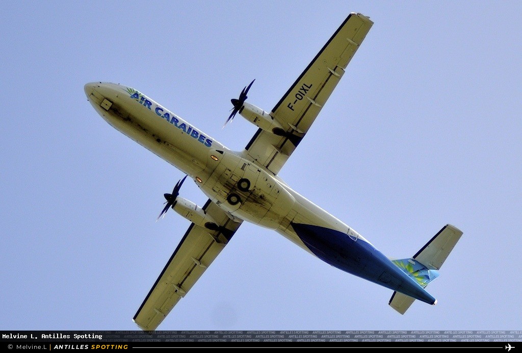 F-OIXL · ATR 72-500, Air Caraïbes, Pointe-à-Pitre – Maryse Condé