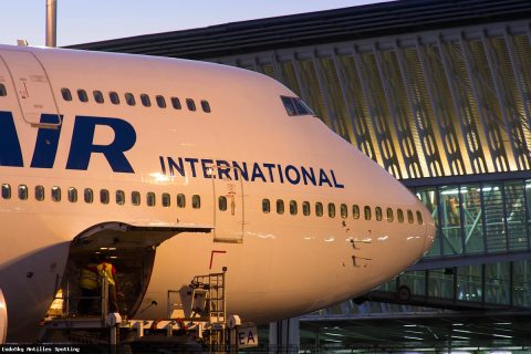 F-HSEA · Boeing 747-400, Pointe-à-Pitre – Maryse Condé