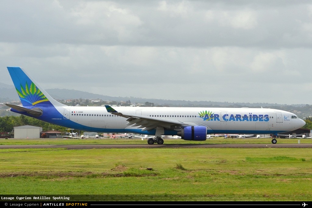 F-OONE · Airbus A330-300, Air Caraïbes, Martinique – Aimé Césaire