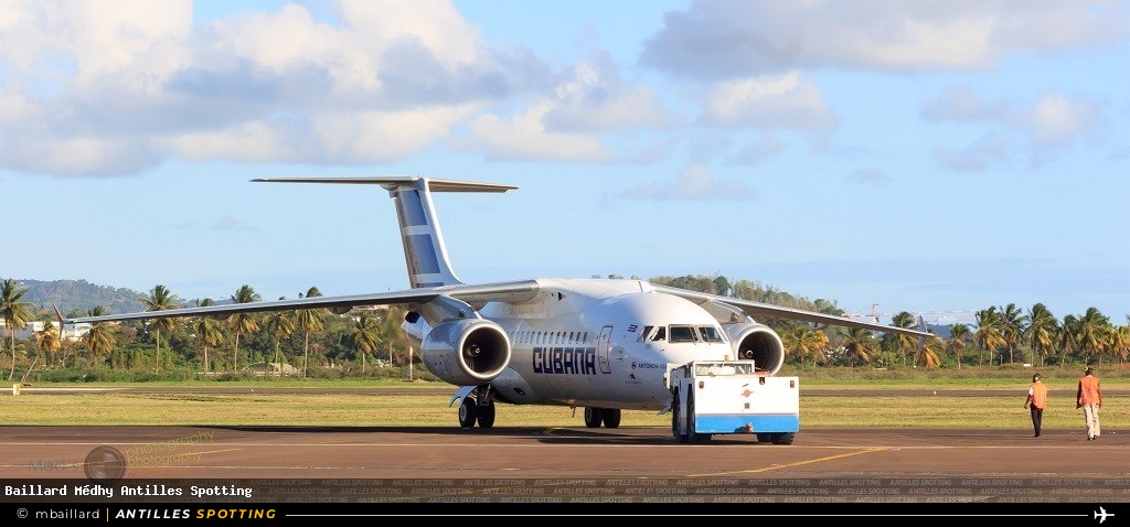 CU-T1710 · Antonov An-158, Cubana, Martinique – Aimé Césaire