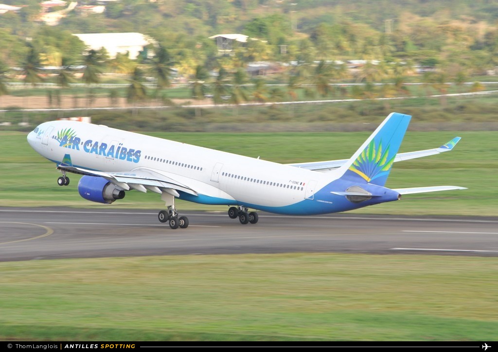 F-OONE · Airbus A330-300, Air Caraïbes, Martinique – Aimé Césaire