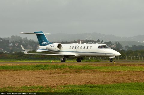 N745KD · Bombardier Learjet 45, Martinique – Aimé Césaire