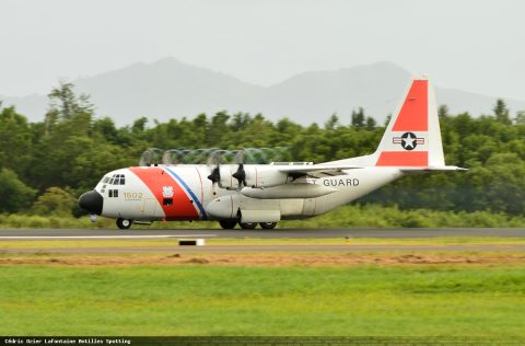 1502 · Lockheed C-130 Hercules, Martinique – Aimé Césaire