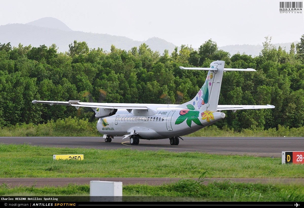 F-OIXO · ATR 42-600, Air Antilles Express, Martinique – Aimé Césaire
