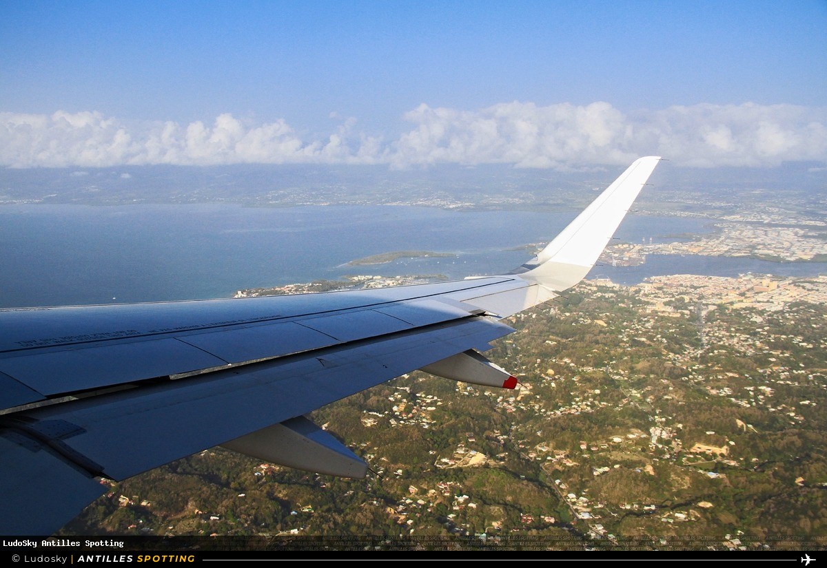 F-HEPF · Airbus A320, Air France, Pointe-à-Pitre – Maryse Condé