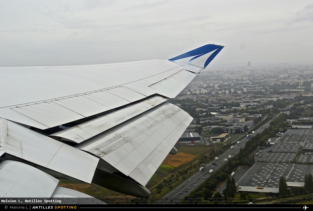 F-GTUI · Boeing 747-400, Corsair International, Martinique – Aimé Césaire