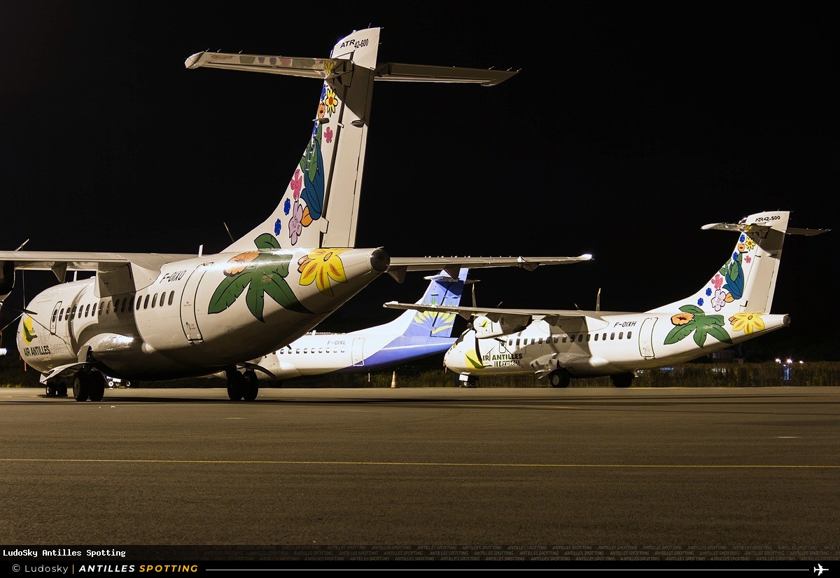 F-OIXO · ATR 42-600, Air Antilles Express, Pointe-à-Pitre – Maryse Condé