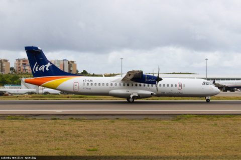 V2-LIA · ATR 72-600, Sint Maarten – Princess Juliana