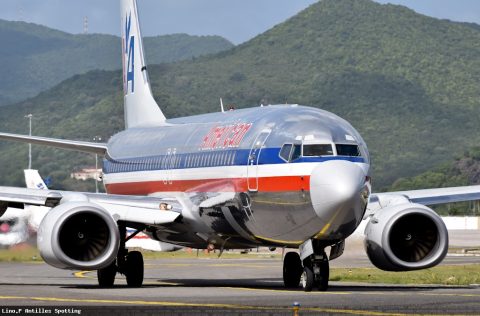 N917AN · Boeing 737-800, Sint Maarten – Princess Juliana