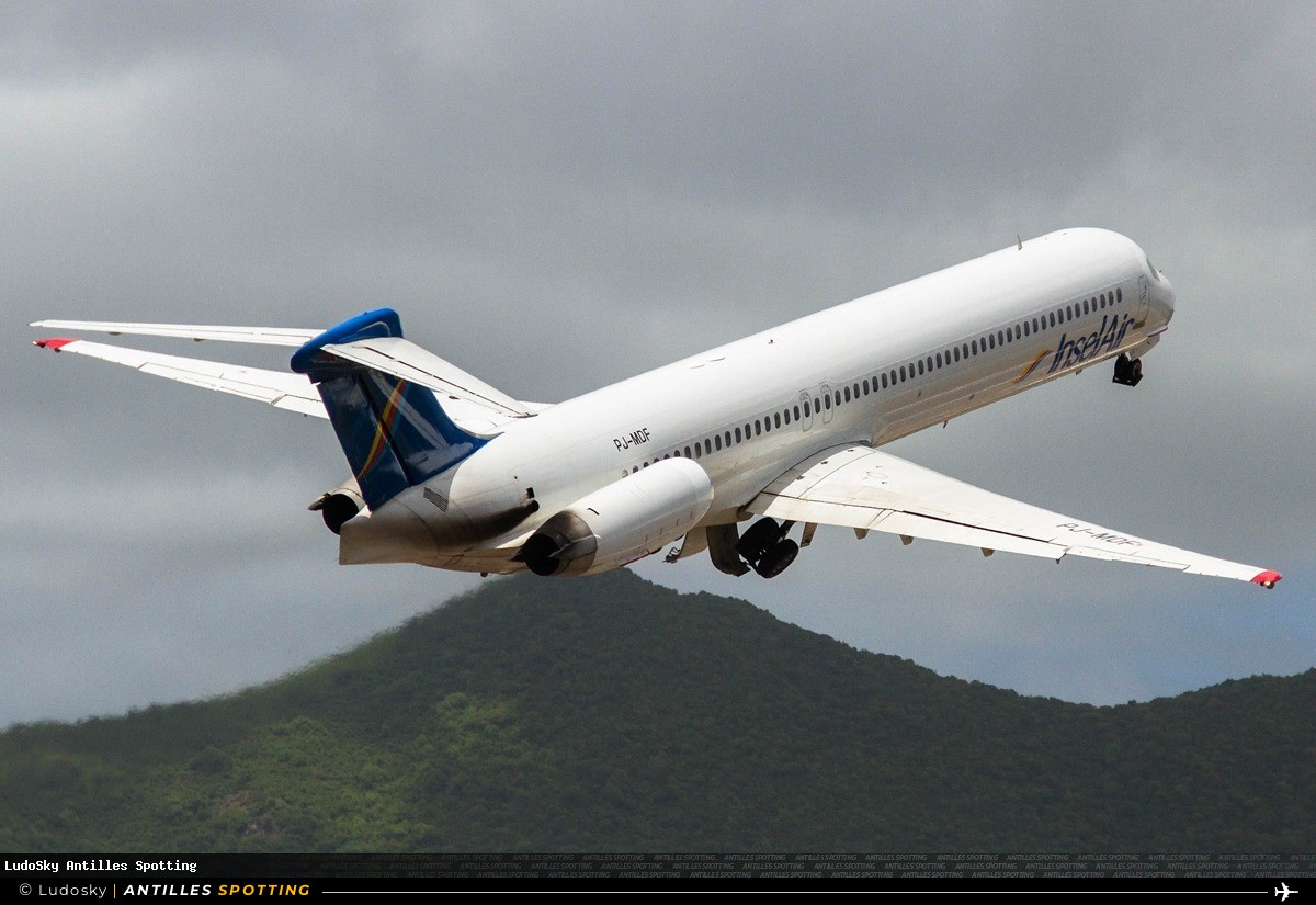 PJ-MDF · McDonnell Douglas MD-83, Insel Air, Sint Maarten – Princess Juliana