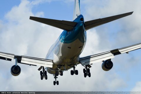 F-GTUI · Boeing 747-400, Martinique – Aimé Césaire