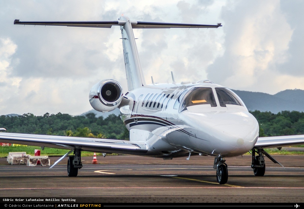 J8-JET · Cessna Citation CJ3, Corsage Overseas LTD, Martinique – Aimé Césaire